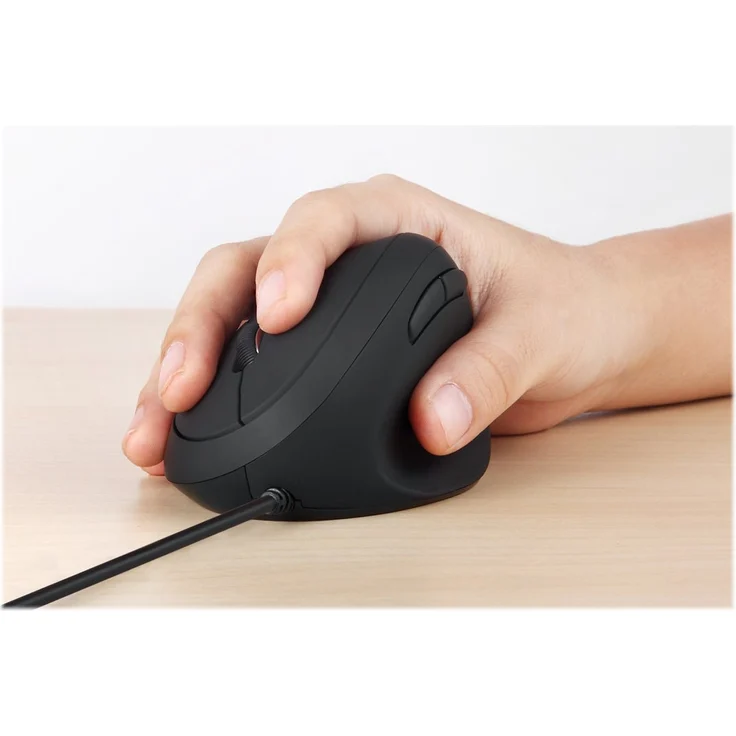 Perixx PERIMI-519 Ergonomische Maus - Vertikales Design - kleine Handgrößen oder für Unterwegs - USB kabelgebunden für PC und Laptop – Bild 7