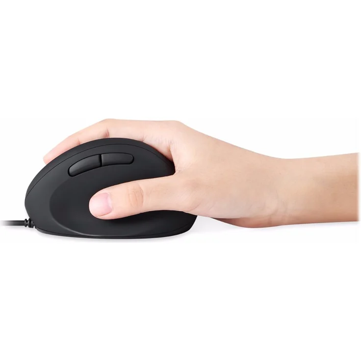 Perixx PERIMI-519 Ergonomische Maus - Vertikales Design - kleine Handgrößen oder für Unterwegs - USB kabelgebunden für PC und Laptop – Bild 6