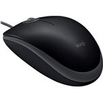 Logitech B110 Silent - Black - EMEA
