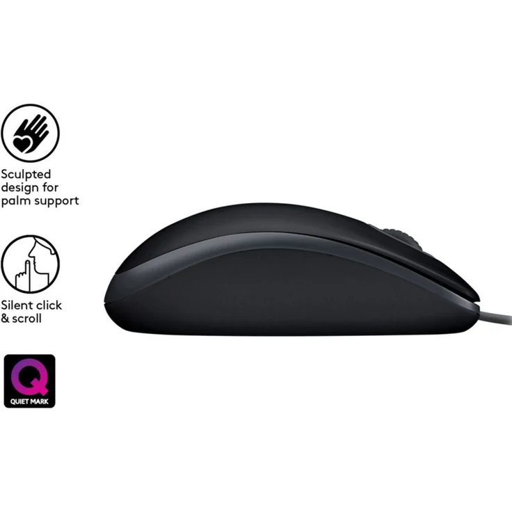 Logitech B110 Silent - Black - EMEA – Bild 9