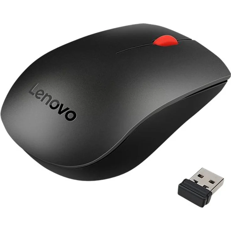 Lenovo Essential Wireless Combo - Tastatur-und-Maus-Set - kabellos - 2.4 GHz - USA QWERTY - für ThinkCentre M80, ThinkPad T14 Gen 2, T15 Gen 2, V14 G2 ALC, V15 IML, V50s-07, V55t-15 (4X30M39458) – Bild 4