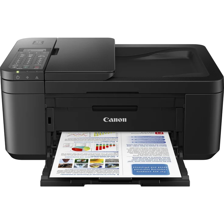 Canon PIXMA TR4550 (4-in-1) Multifunktionsdrucker - (Tintenstrahl) Farbe, Druckgeschwindigkeit: 8,8 s/w, 4,4 Farbe, Auflösung: 4800 x 1200, USB, WLAN, AirPrint, Wi-Fi Direct, Cloud Print (2984C009) – Bild 8