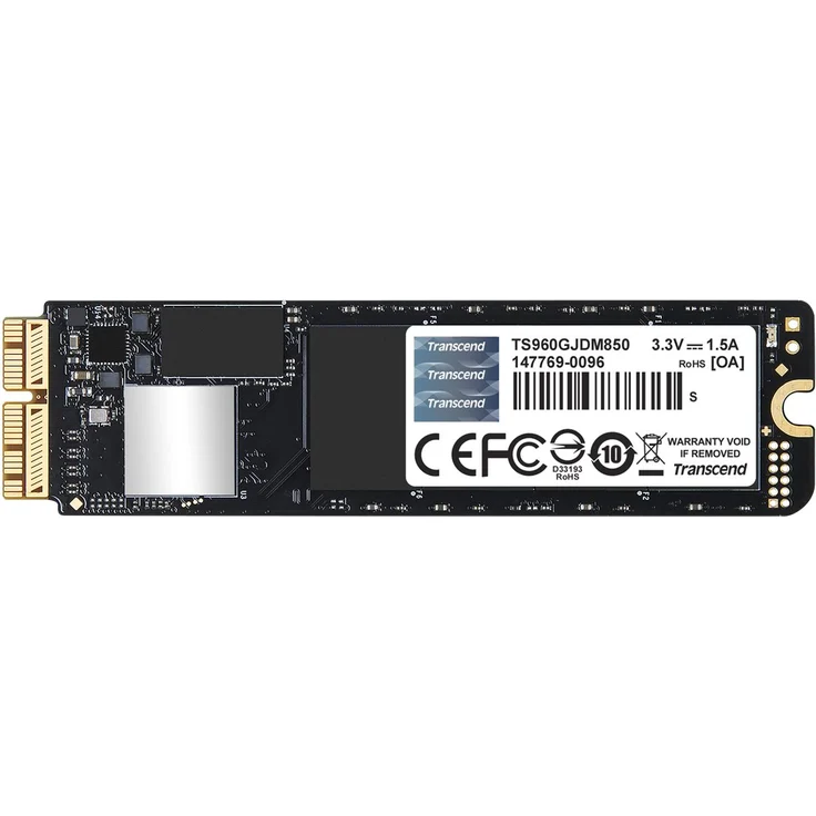Transcend JetDrive 855 - Solid-State-Disk - 960 GB - extern (tragbar) - NVMe (NVMe) - Thunderbolt (TS960GJDM855) – Bild 7