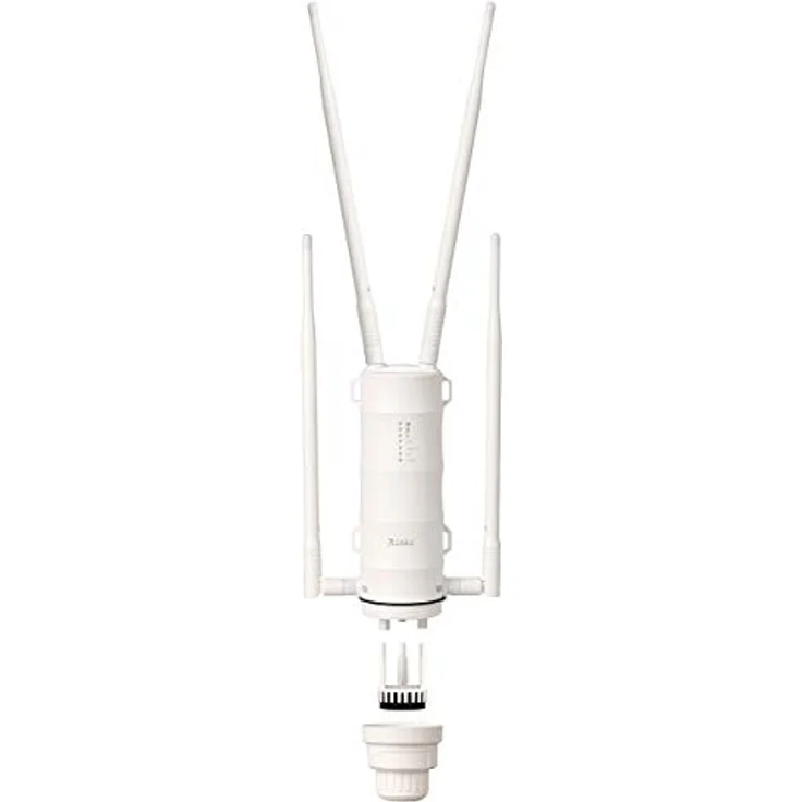 7links WLAN Antenne: Wetterfester Outdoor-WLAN-Repeater mit 1.200 Mbit/s, für 2,4 & 5 GHz (WLAN Antenne außen, WLAN Antenne Outdoor, Verstärker Außenbereich) – Bild 3
