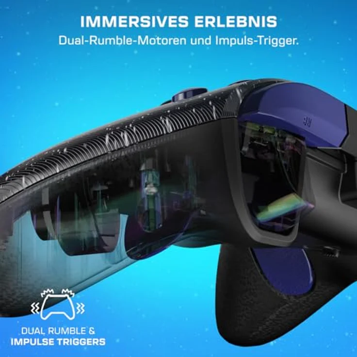 Turtle Beach REMATCH ADVANCED Wired Controller für Xbox Series X, Xbox One S und PC, mit Hall-Effekt-Hair-Triggern, Lentikulardesign, texturierten Griffen, Schwarz – Bild 5