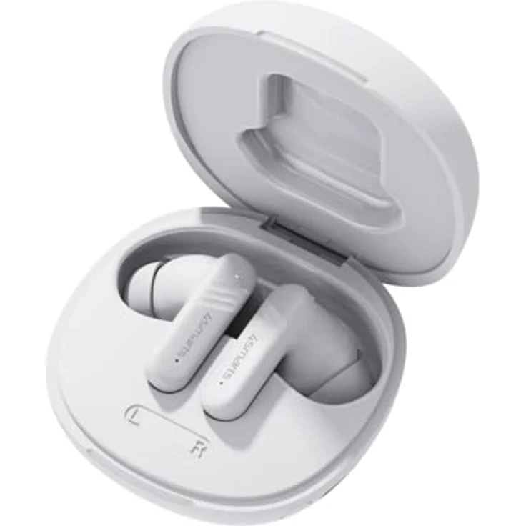 4smarts SkyBuds Screen Pro ANC, True Wireless In-Ear-Kopfhörer mit aktiver Geräuschunterdrückung, 5h Akkulaufzeit, Kabellos, Weiss – Bild 2