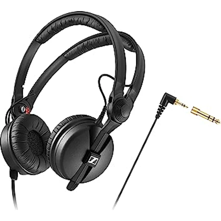 Sennheiser HD 25 Special Edition Geschlossener On-Ear-Kopfhörer für DJ & Studio-Monitoring | mit Drehbare Hörmuschel für das Hören mit einem Ohr | Inklusive Tragetasche und Velours-Ohrpolstern – Bild 4