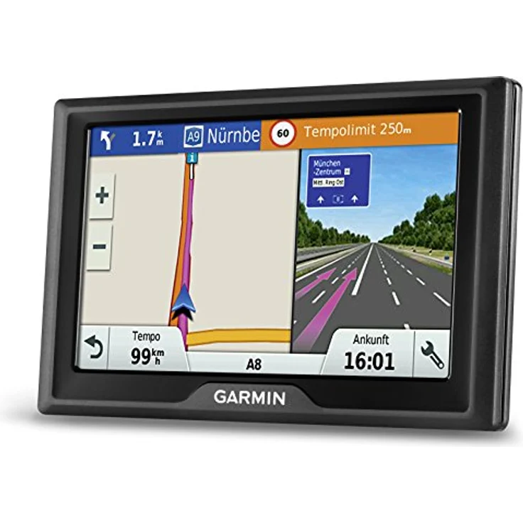 Garmin Drive 40, GPS-Navigationsgerät mit 4,3 Zoll TFT-Display, lebenslangen Kartenaktualisierungen für Zentraleuropa, Fahrspurassistent und GSM-Integration – Bild 3