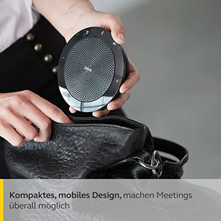 Jabra Speak 510 - Mobiler Konferenzlautsprecher mit USB- und Bluetooth-Verbindung - Kompatibel mit Laptops, Smartphones und Tablets – Bild 6