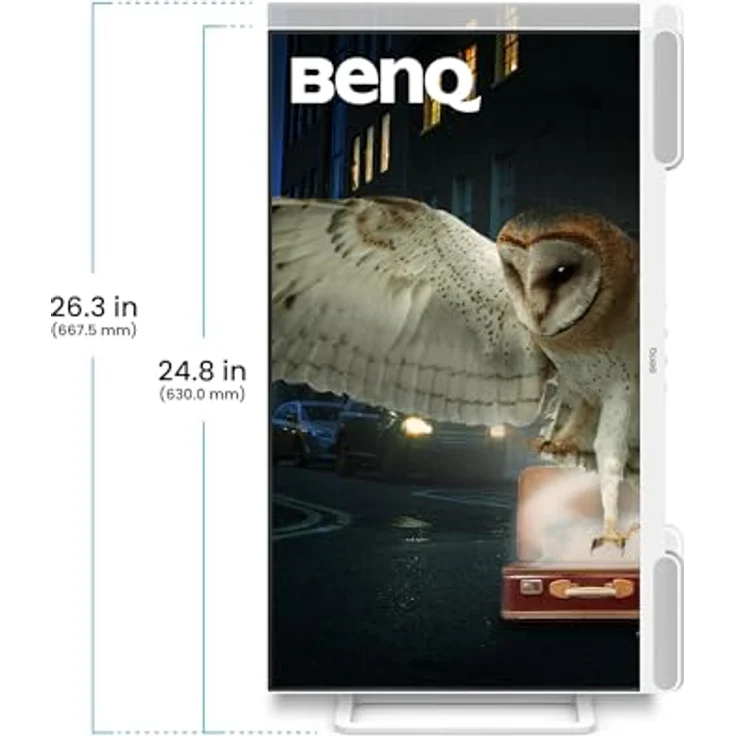 BenQ EW2790U 27" 4K Monitor mit 98% P3, AI Contrast, 2.1-Kanal-Lautsprechern, USB-C, Ergonomie und Eye-Care-Technologie – Bild 4