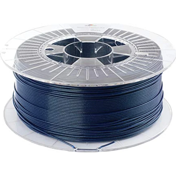 Spectrum Filaments PLA Stardust Blue Glitter, 3D-Druckmaterial mit satinierter Oberfläche und niedriger Schrumpfrate, Drucktemperatur 200°C-215°C – Bild 1