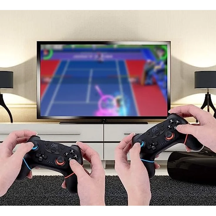 Diswoe Wireless Controller Schwarz (ET12901) (Switch) – Bild 5