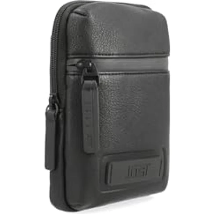Jost Riga Handytasche, schwarze PU-Hülle für Smartphones bis 14 cm – Bild 2