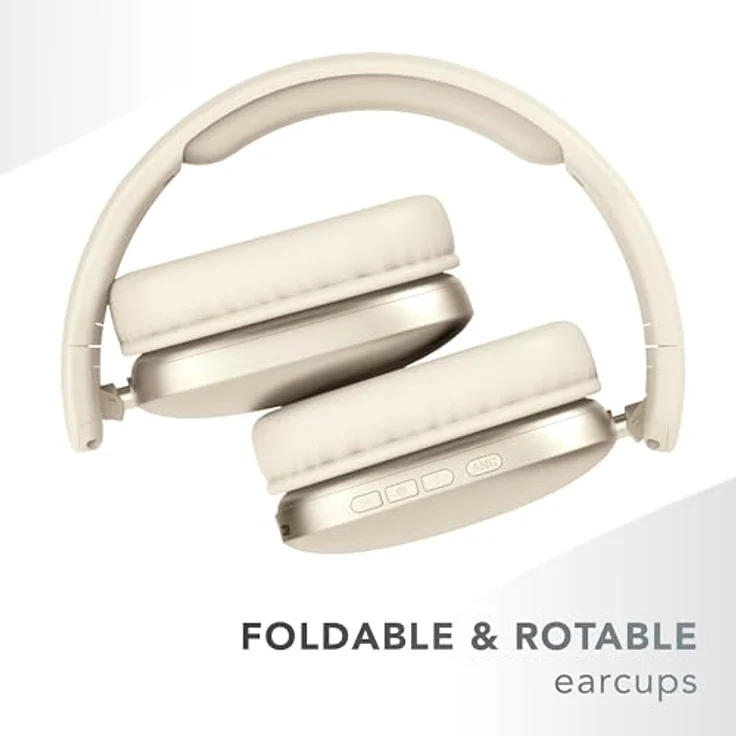 Music Sound MAXI3, Kabellose Over-Ear-Kopfhörer mit Aktiver Geräuschunterdrückung, 35h Akkulaufzeit, USB-C-Aufladung, Weiß – Bild 3