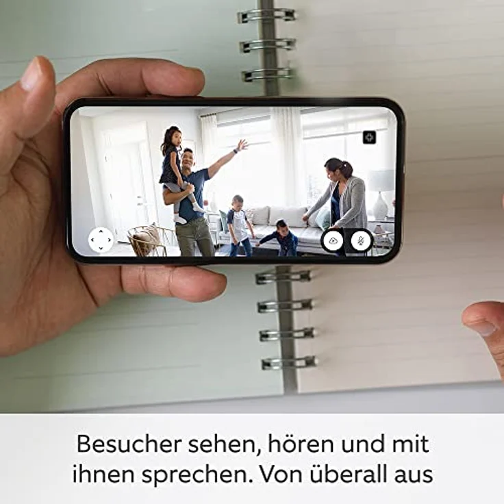 Blink Mini Pan-Tilt Camera | Bewegliche Plug-in-Überwachungskamera für den Innenbereich, Zwei-Wege-Audio, HD-Video, Bewegungserfassung, Funktioniert mit Alexa (weiß) – Bild 3