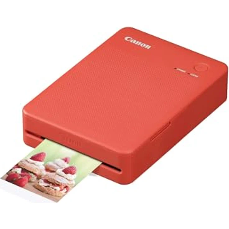Canon SELPHY QX20 mobiler Fotodrucker – Thermosublimationsdruck, WLAN, 2 Stickerpapiergrößen, USB-C - Terrakotta – Bild 1