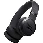 JBL Live 670 NC – Bluetooth On-Ear-Kopfhörer mit adaptivem Noise-Cancelling – Kabellose Ohrhörer Signature Sound und Sprachassistent – Langer Musikgenuss für bis zu 65 Stunden – Schwarz