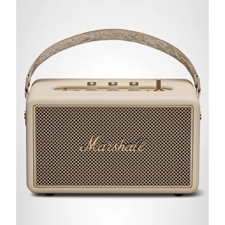 MARSHALL Kilburn III Bluetooth Lautsprecher, Cream, 360°-Sound, wasserfest, über 50 Stunden Akkulaufzeit, Powerbank-Funktion – Bild 12