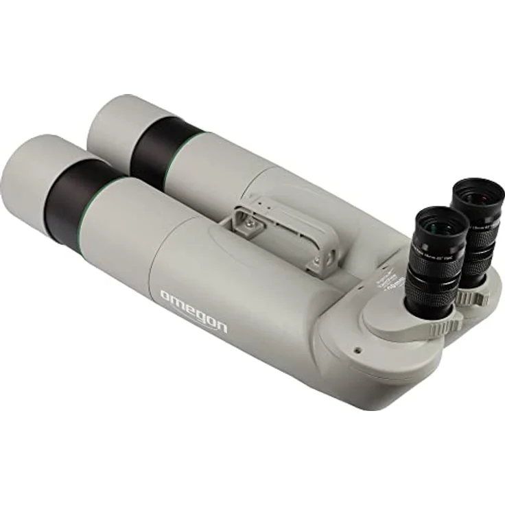 Omegon Brightsky 30x100 Fernglas mit 90° Einblick, wasserdicht, leichtes Magnesium-Gehäuse und Weitwinkel-Okulare – Bild 3