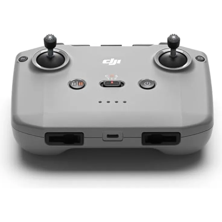 DJI RC-N3 Fernsteuerung, Drohnen Controller für DJI Air 3, DJI Mini 4 Pro und DJI Neo, Grau mit langer Akkulaufzeit über 3,5 Stunden