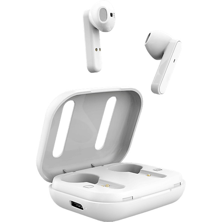 ISY ITW 4000-1-WT, In-ear True Wireless Kopfhörer mit Bluetooth, Weiß