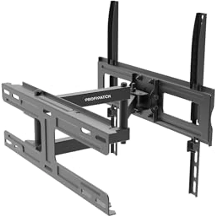 ProfiPatch TV Halterung für 23-60 Zoll Fernseher, schwenkbar & neigbar bis 45kg, schwarz – Bild 6