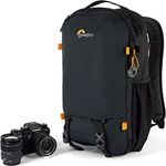 Lowepro Trekker Lite BP 150, Camera Backpack With Removable Camera Insert, With Accessory Strap System, Camera Bag For Mirrorless Camera, Compatible With Sony Alpha 6000, Black