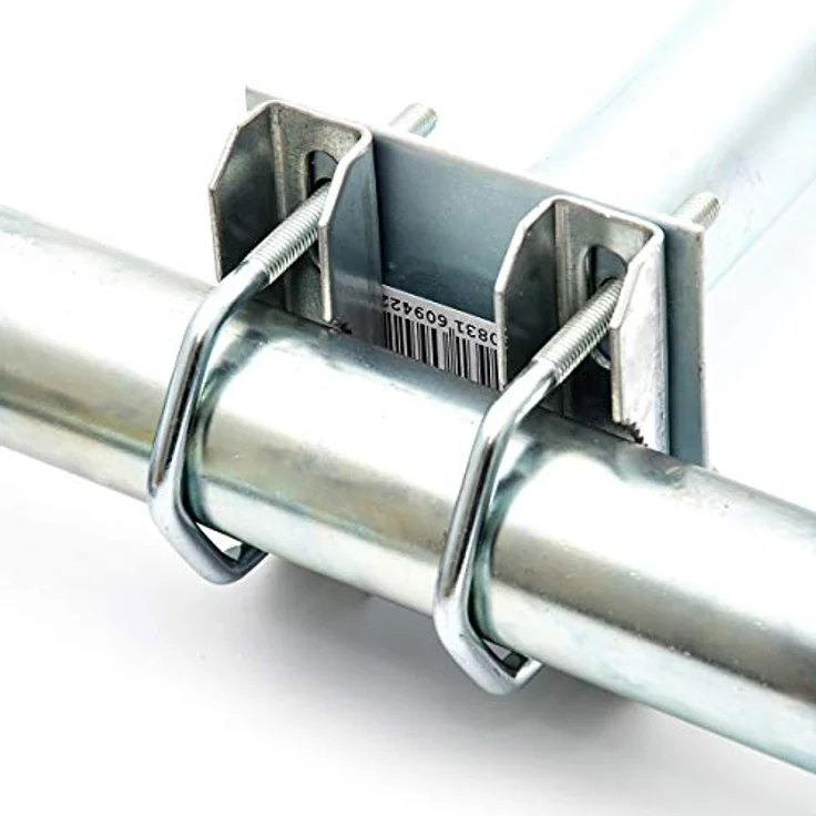 Premium X Balkonausleger 55cm Stahl Geländerhalter Balkonhalter SAT-Antenne Mast-Ausleger Halterung für Satellitenschüssel – Bild 5