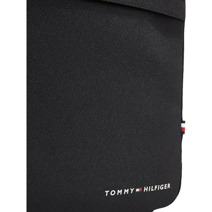 Tommy Hilfiger TH Element Computertasche, Laptop-Tragetasche bis 15,6 Zoll, wasserabweisendes Polyester, Schwarz – Bild 4