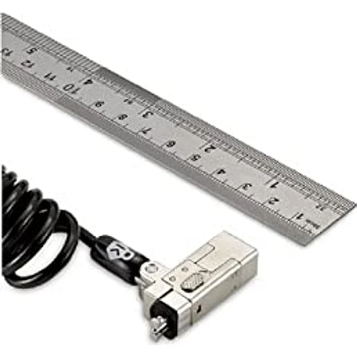 Kensington Slim NanoSaver™ 2.0, Laptop Schloss mit 1,8 m Karbonstahlkabel und 2 Schlüsseln, schutzvorrichtung gegen Diebstahl – Bild 3