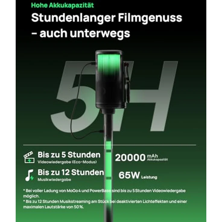 XGIMI PowerBase Halterung für MoGo 4-Series, Beamer Halterung mit stabiler Konstruktion – Bild 3