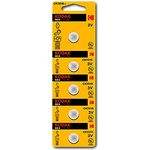 KODAK Piles Bouton Ultra Lithium CR2016 3V Batterie - Vendu par Lot de 5