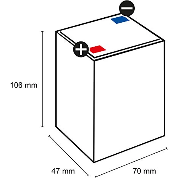Quality Batteries Ersatzakku AGM Batterie für Kinderfahrzeug Kindermotorrad 6V 4,5Ah, wartungsfrei, robust, langlebige Leistung – Bild 4