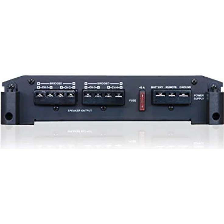 ALPINE BBX-F1200 4-Kanal Verstärker - 600 Watt Gesamtleistung, Class-A/B Verstärkerprinzip, schwarz – Bild 4