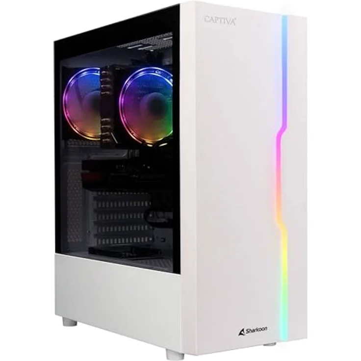 Captiva PC Power Starter R78-385 | AMD Ryzen 7 5700G | 32GB DDR4 RAM | AMD Radeon Graphics | 2 TB SSD | Windows 11 Home, Effizienter Desktop-PC in kompaktem Gehäuse – Bild 1