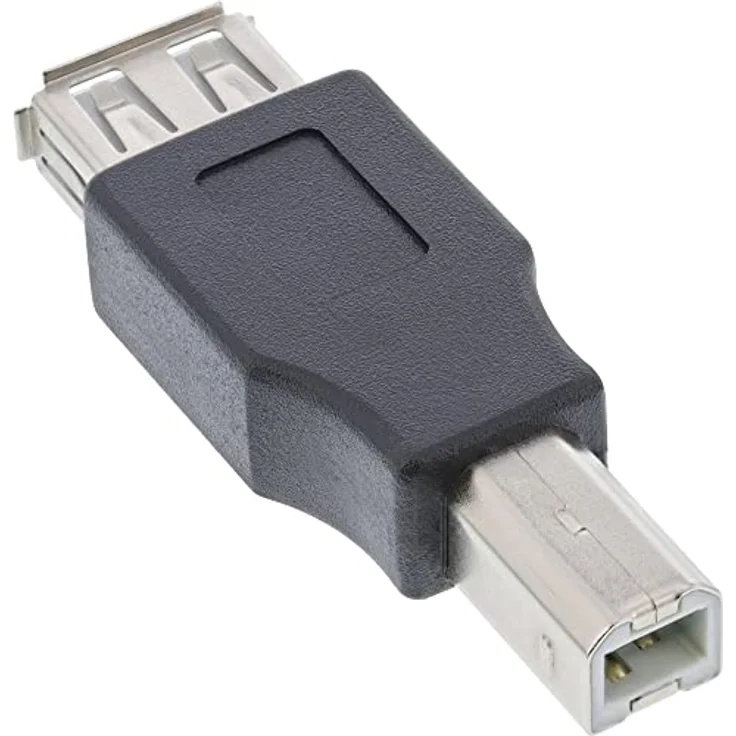 InLine USB 2.0 Adapter, Buchse A auf Stecker B (33442) – Bild 2