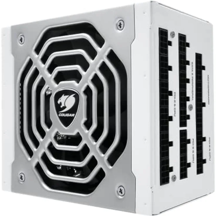 COUGAR PC-Netzteil POLAR1050 80 Plus Platinium 1050 Watt, Netzteil mit hocheffizienter Leistung, schwarz