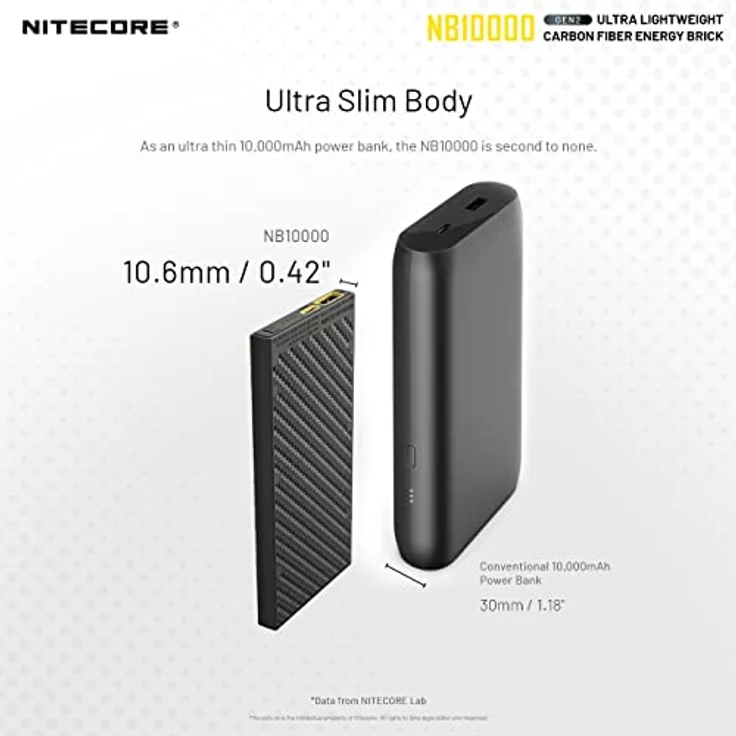 Nitecore Powerbank NB10000 mit 10000mAh – Bild 6