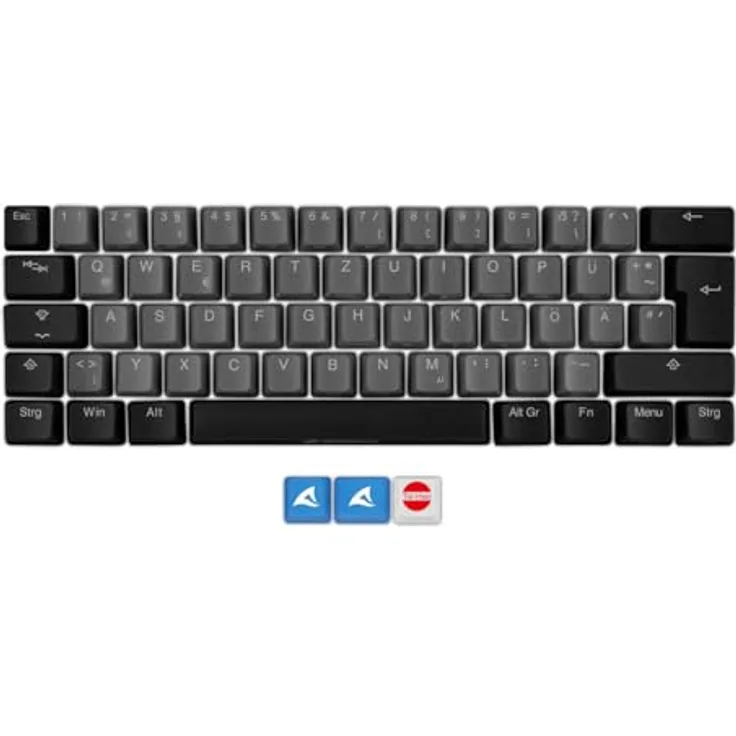 Sharkoon Skiller SAC20 S4, Keycaps, Schwarz - Preisvergleich