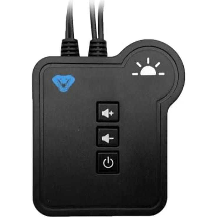 Media-Tech Cobra Pro Urion 2.0, Stereolautsprecher mit Bluetooth 5.0 und RGB-Touch-Beleuchtung, Schwarz – Bild 3