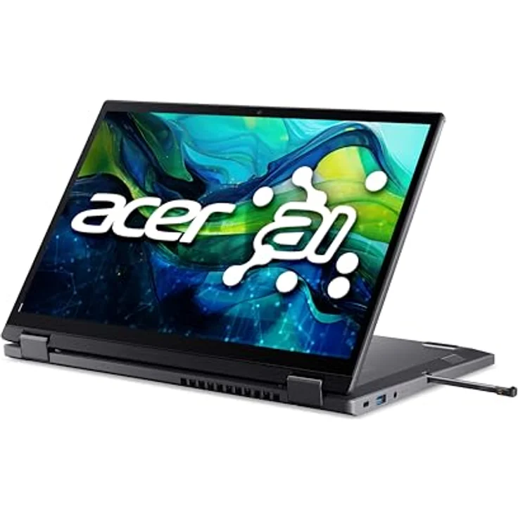 ACER Aspire Spin 14 (ASP14-52MTN-75Q5) mit Tastaturbeleuchtung, Convertible, Zoll Display Touchscreen, Intel® Core™ Ultra 7 155U Prozessor, 16 GB RAM, 1 TB SSD, Keine Grafikkarte, Steel Gray, Windows 11 Home (64 Bit) – Bild 5