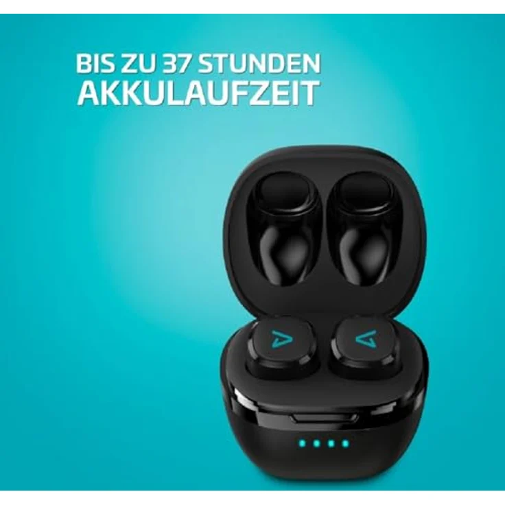 LAMAX LAMAX Dots2 Play Bluetooth-Kopfhörer mit Bluetooth 5.1 und 7 Stunden Wiedergabe, schwarz – Bild 5