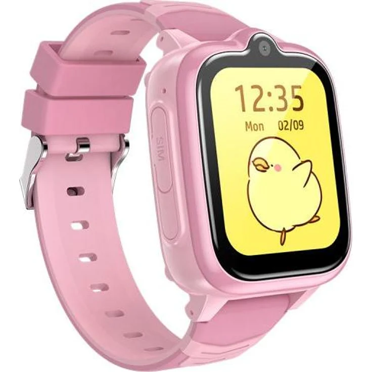 Blackview Z10 Kinder-Smartwatch, 1.83" Touchscreen, 4G-Sim, 4G-Videoanrufe, IP67, rosa