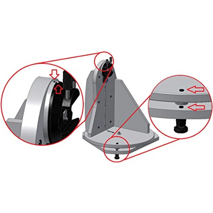 Omegon Dobson Teleskop Push+ N 203/1000, Teleskop mit Bluetooth-Verbindung und digitalem Encoder für einfache Objektfindung – Bild 6