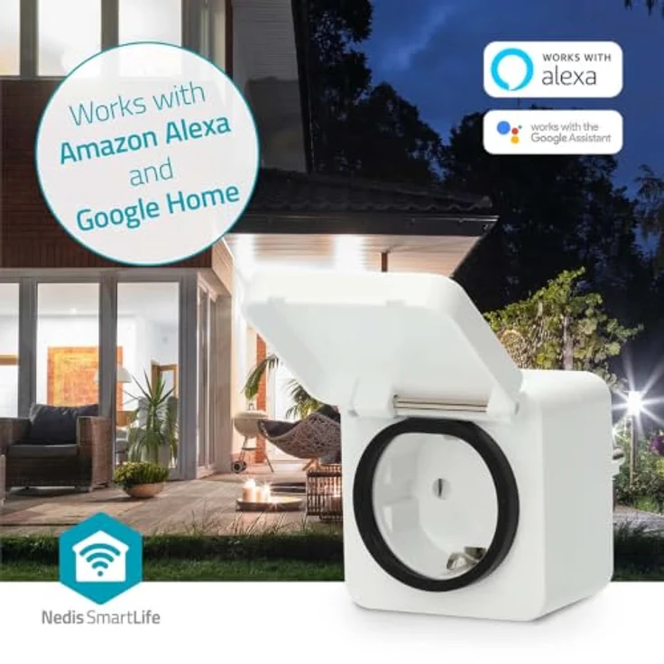 Nedis SmartLife Smart Stecker, Wi-Fi IP44 3680 W, spritzwassergeschützt, Temperaturbereich -25 bis 55 °C, kompatibel mit Android™ und iOS – Bild 8