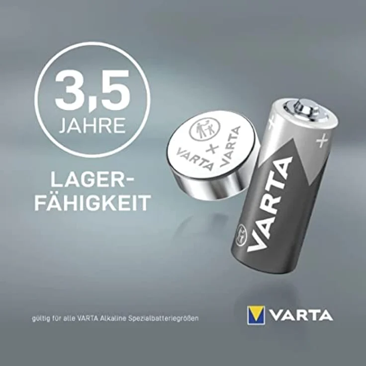 VARTA V13GA-LR44 Alkaline Knopfzellen Batterie in Original Blisterverpackung, 10er Pack – Bild 6