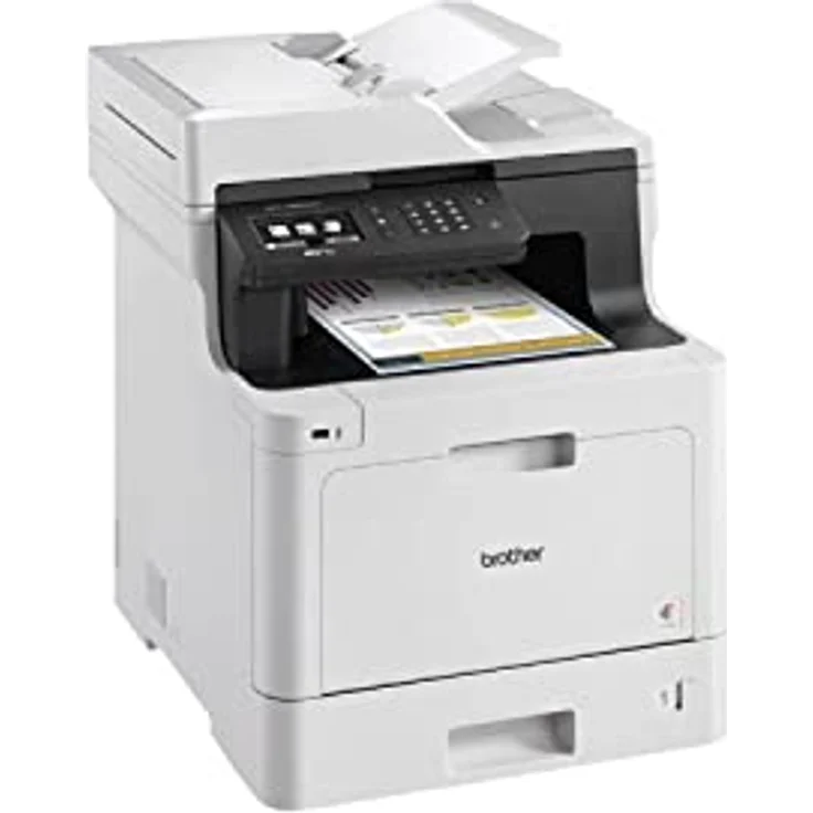 Brother MFC-L8690CDW A4 Farblaserdrucker, Wireless, PC Anschluss und Netzwerk, Drucken, Kopieren, Scannen, Faxen und 2 Duplexdruck – Bild 5