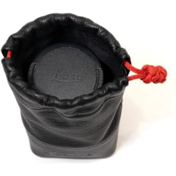 Artisan & Artist ACAM LPL 140 BLK, Objektivtasche aus Ziegenleder mit herausnehmbarer Polsterbasis, Schwarz – Bild 8
