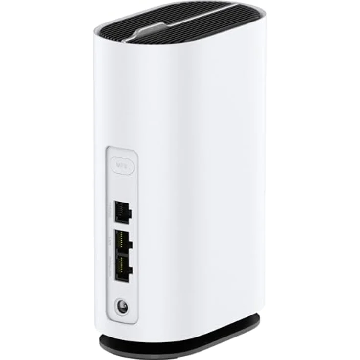 ZTE G5C 5G Modem Router, Wi-Fi 6 Dual-Band AX1800, 2 Gigabit Ethernet Ports, elegantes Design mit integrierten Antennen, Qualcomm SDX55, WPS-Taste – Bild 4