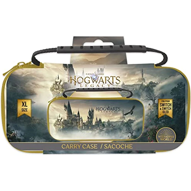 Freaks and Geeks Wizarding World Harry Potter Hogwarts Legacy XL Case for Nintendo Switch OLED, Castle, Hochwertiger Schutz für die Konsole und Spiele – Bild 1